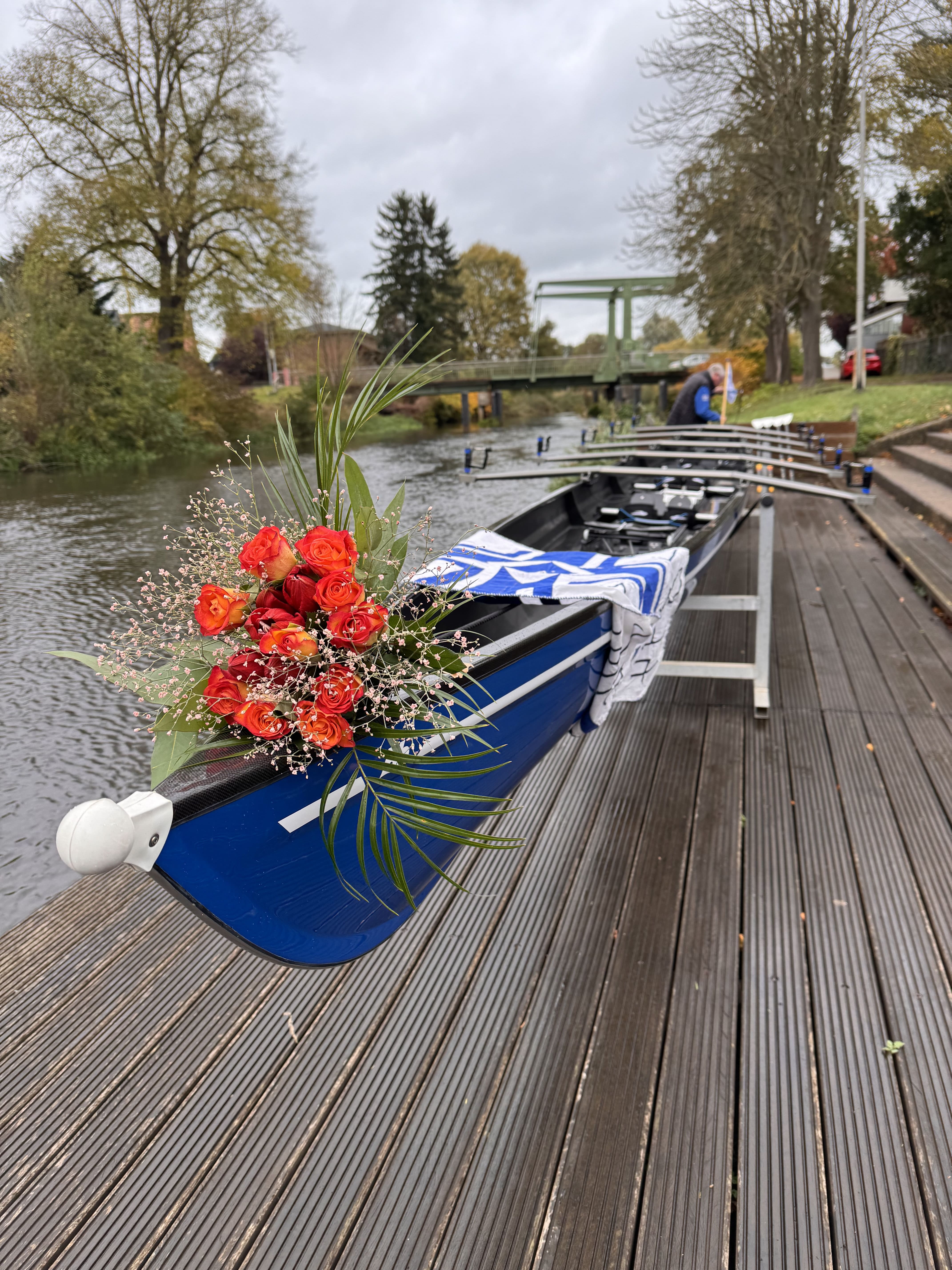 Unser neuer C-Gig-Vierer mit Steuermann / Fünfer ohne Steuermann Viti Furth